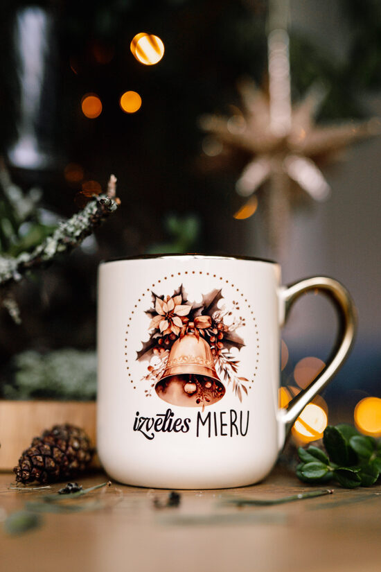 Crema krūze "Izvēlies mieru"